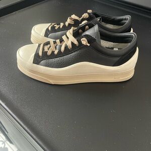 P448 Black and Tan Women's Sneakers NEW